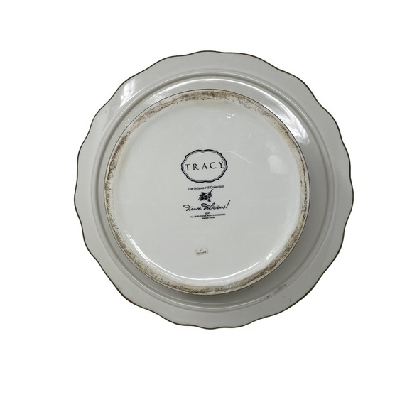 Tracy | The Octavia Hill Collection | Floral Cake Plate | Dream Delicious | 12” - Picture 4 of 6